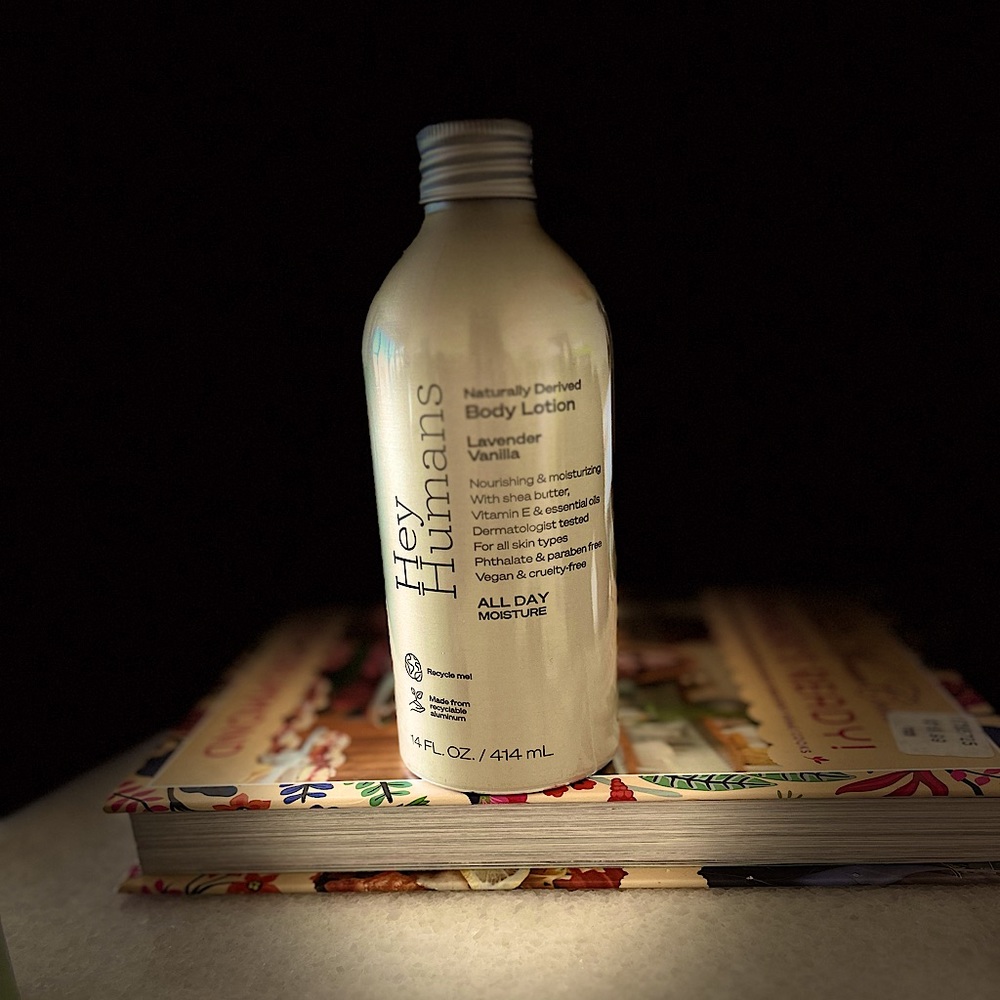 Hey Humans Lavendar Vanilla Body Lotion 14.Oz